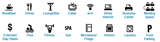 My Crew Connect Amenities for Lodging